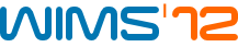 Logo of WIMS 2012