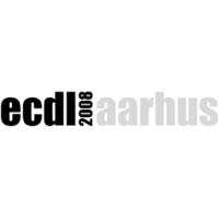 Logo of ECDL 2008